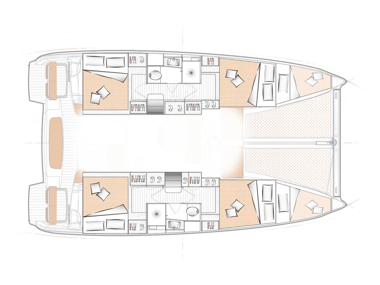 Katamaran mit oder ohne Skipper Excess mieten in Paros (Insel)