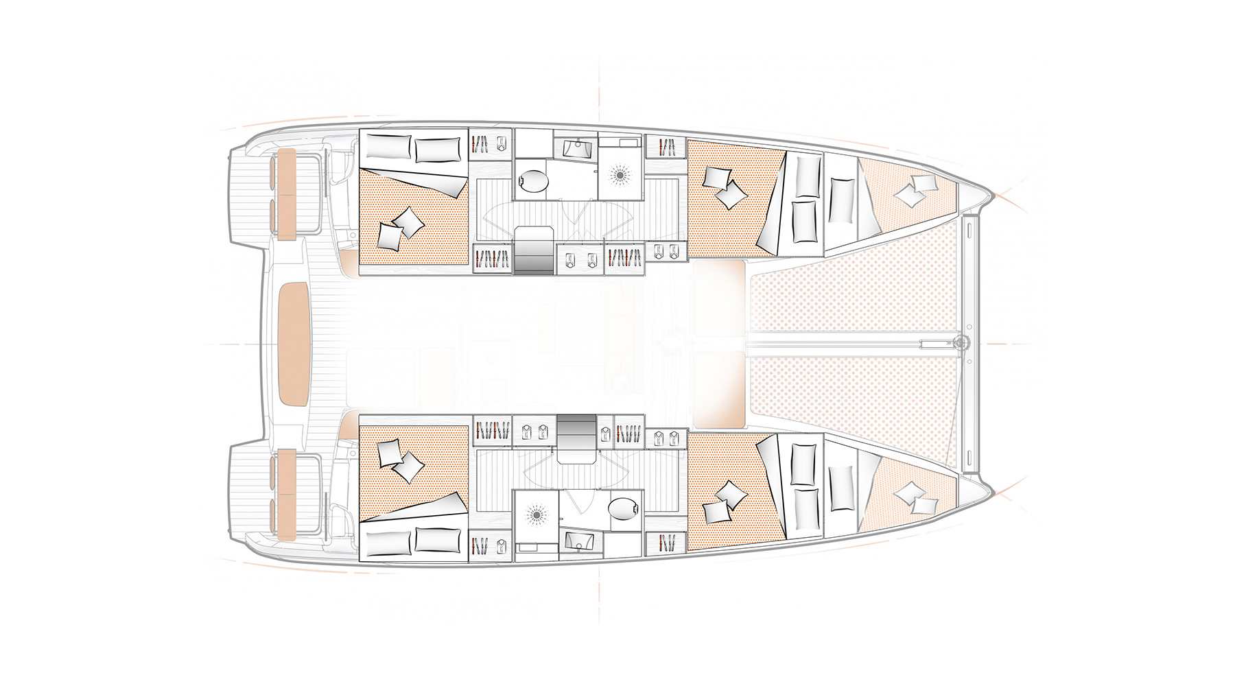 Katamaran mit oder ohne Skipper Excess mieten in Paros (Insel)