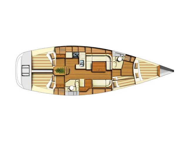 Boot mieten Punat günstig Dufour 44