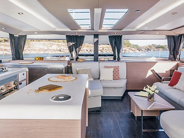 Bootsverleih Fountaine Pajot Aura 51 Néa Péramos Samboat