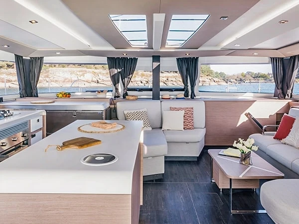 Bootsverleih Fountaine Pajot Aura 51 Néa Péramos Samboat