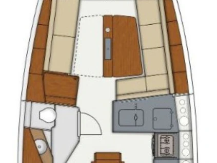 Boot mieten Biograd na Moru günstig Hanse 345