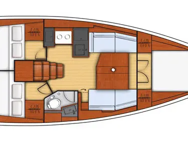Boot mieten Biograd na Moru günstig Oceanis 38.1