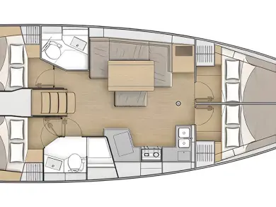 Bénéteau Oceanis 40.1 mieten Palma de Mallorca