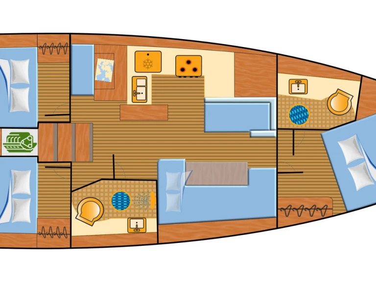 Segelboot mit oder ohne Skipper Jeanneau mieten in Palma de Mallorca