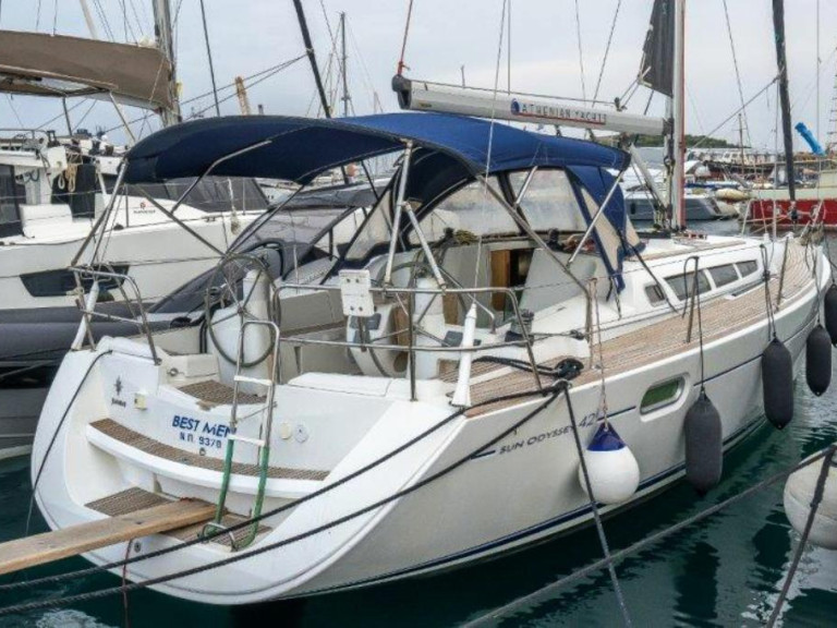 Segelboot mieten in Néa Péramos - Jeanneau Sun Odyssey 42i