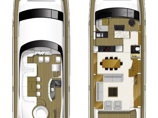 Yacht mieten in Trogir - Princess Princess Y85