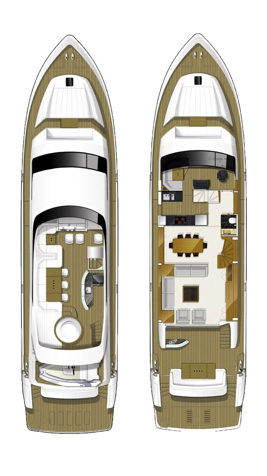 Yacht mieten in Trogir - Princess Princess Y85