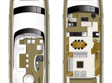 Yacht mieten in Trogir - Princess Princess Y85