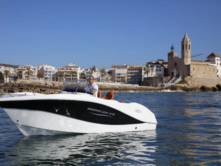 Boot mieten Sitges günstig BARRACUDA 5.45