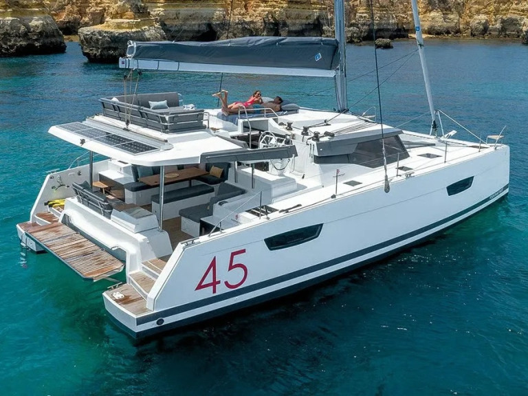 Vermietung Katamaran Fountaine Pajot mit Führerschein