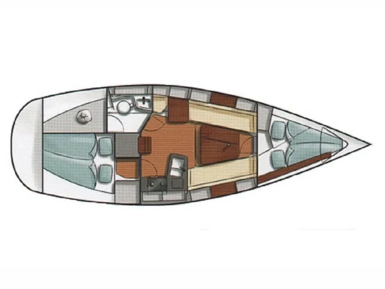 Vermietung Segelboot Hanse mit Führerschein