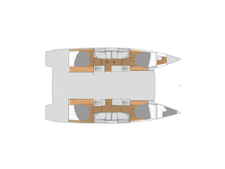 YachtCharter in Cogolin - Fountaine Pajot Elba 45 S auf SamBoat