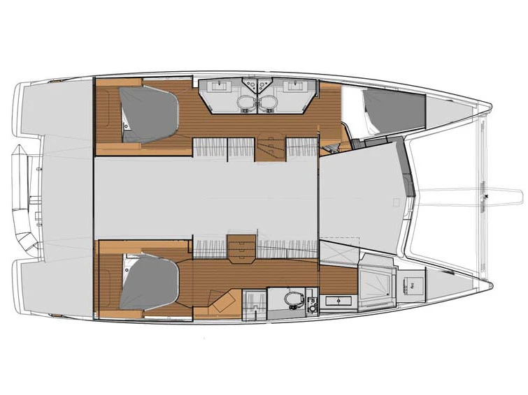 Katamaran mit oder ohne Skipper Fountaine Pajot mieten in Cogolin
