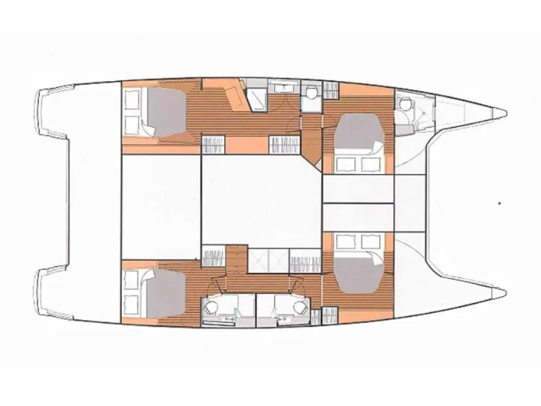 Katamaran mieten in Cogolin - Fountaine Pajot Saba 50