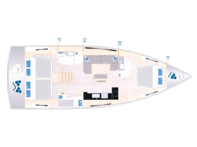 Segelboot mit oder ohne Skipper Hanse mieten in Cogolin