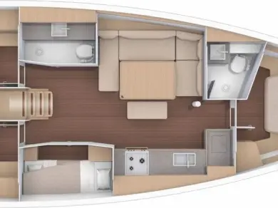 Ein Dufour Dufour 430 Grand Large mieten in Procida