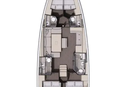 Vermietung Segelboot Dufour mit Führerschein