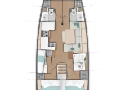 Boot mieten Kaštela günstig Sun Odyssey 490