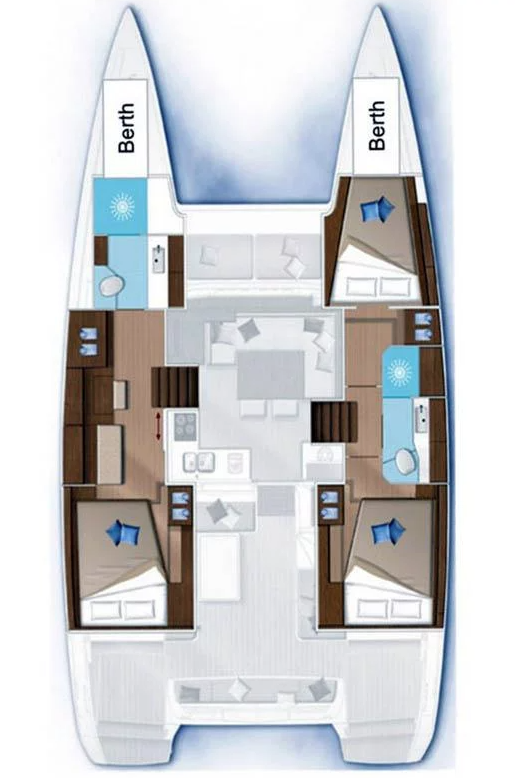 YachtCharter in Marina (City) - Lagoon Lagoon 40 auf SamBoat