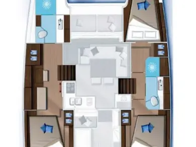 YachtCharter in Marina (City) - Lagoon Lagoon 40 auf SamBoat