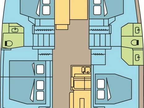 Katamaran mieten in Praslin Island - Bali Bali 4.8