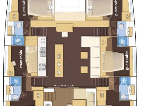 Ein Lagoon Lagoon 620 mieten in Split