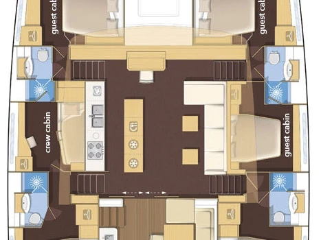 Boot mieten Split günstig Lagoon 620