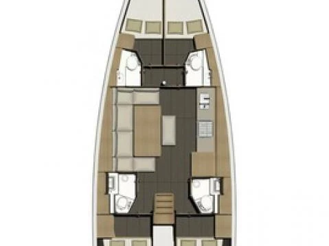 Boot mieten Golfo Aranci günstig Dufour 460 Grand Large