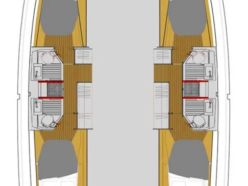 Vermietung Katamaran Fountaine Pajot mit Führerschein