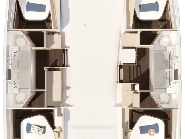 Vermietung Katamaran Fountaine Pajot mit Führerschein