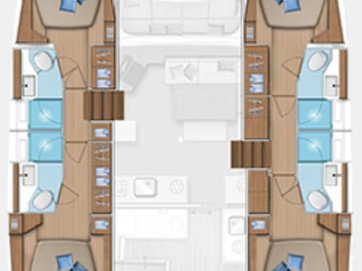 Katamaran mit oder ohne Skipper Lagoon mieten in Golfo Aranci