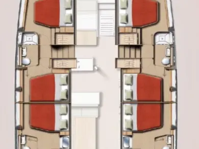 Ein Bali Bali 5.2 - 6 + 2 cab. mieten in Marsh Harbour