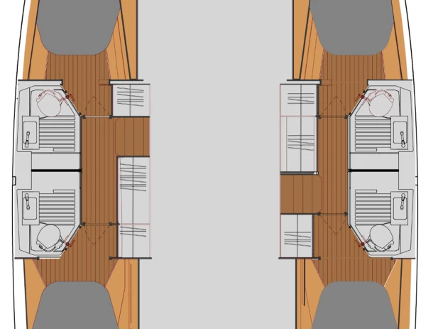 Fountaine Pajot Astrea 42 mieten Seget Donji