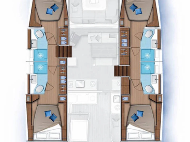 Boot mieten Road Town günstig Lagoon 46