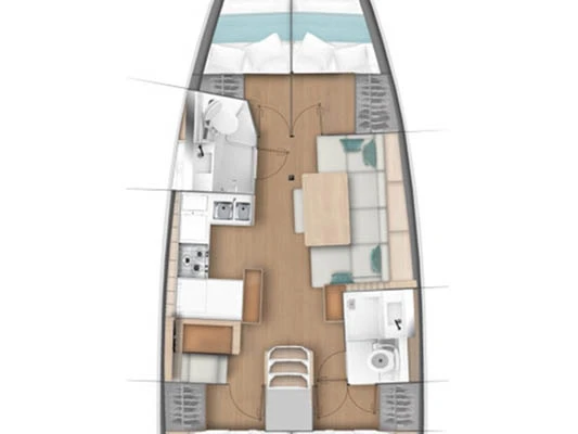 Ein Jeanneau Sun Odyssey 440 mieten in Seget Donji
