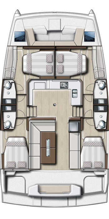 Boot mieten Gouviá günstig Bali Catspace Voile
