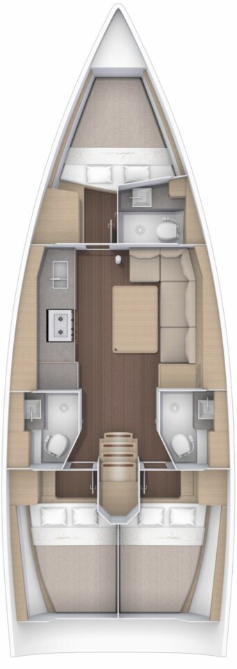 YachtCharter in Kos - Dufour Dufour 390 GL auf SamBoat