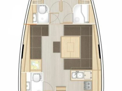 Hanse Hanse 458 mieten Lefkáda