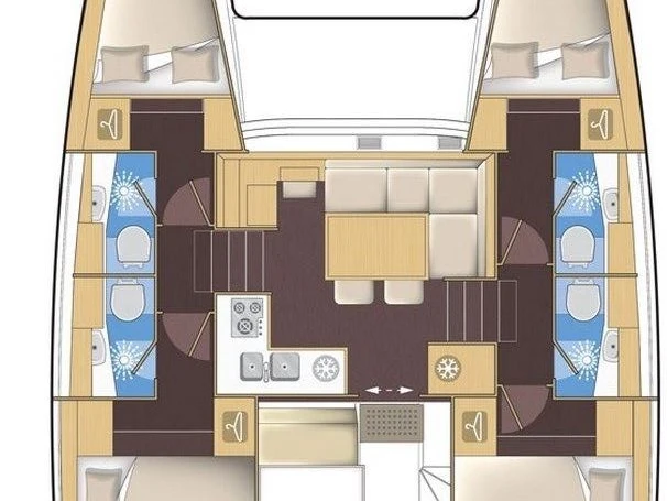 YachtCharter in Kos - Lagoon Lagoon 39 auf SamBoat