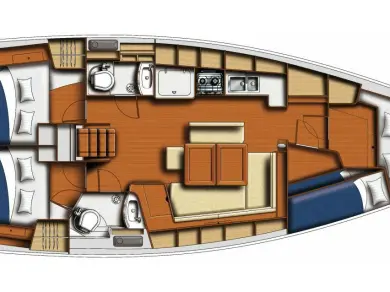 Bénéteau Oceanis 43 mieten Deme of Volos