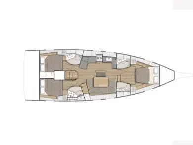 Boot mieten Rhodos günstig Oceanis 46.1