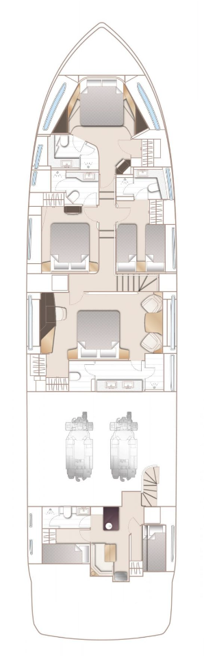 Princess Princess Y85 mieten Álimos