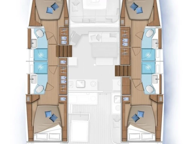 Boot mieten Göcek günstig Lagoon 46