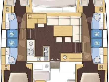 Vermietung Katamaran Lagoon mit Führerschein