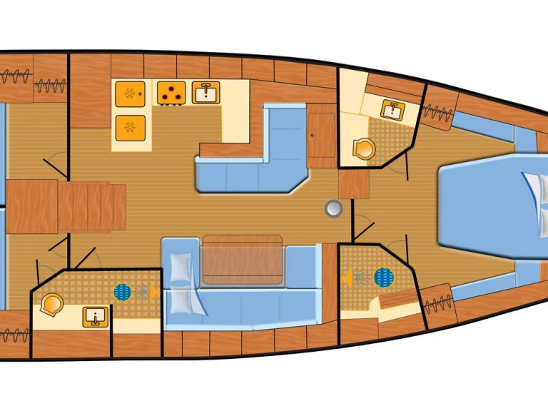 Segelboot mit oder ohne Skipper Bénéteau mieten in Rogoznica