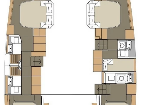 Bootsverleih Dufour Dufour Catamarans 48 Sail Primošten Samboat