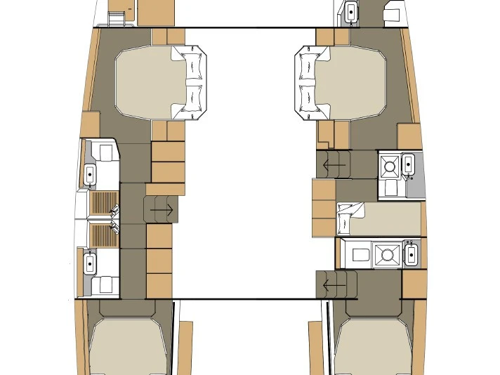 Dufour Dufour Catamarans 48 Sail mieten Primošten