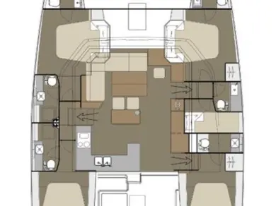 Katamaran mit oder ohne Skipper Dufour mieten in Primošten