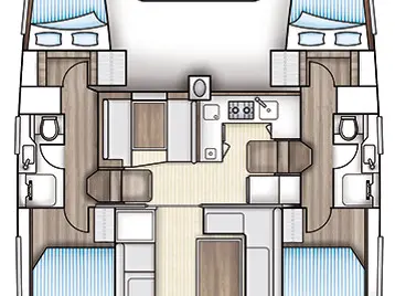 YachtCharter in Punat - Nautitech Nautitech 40 auf SamBoat